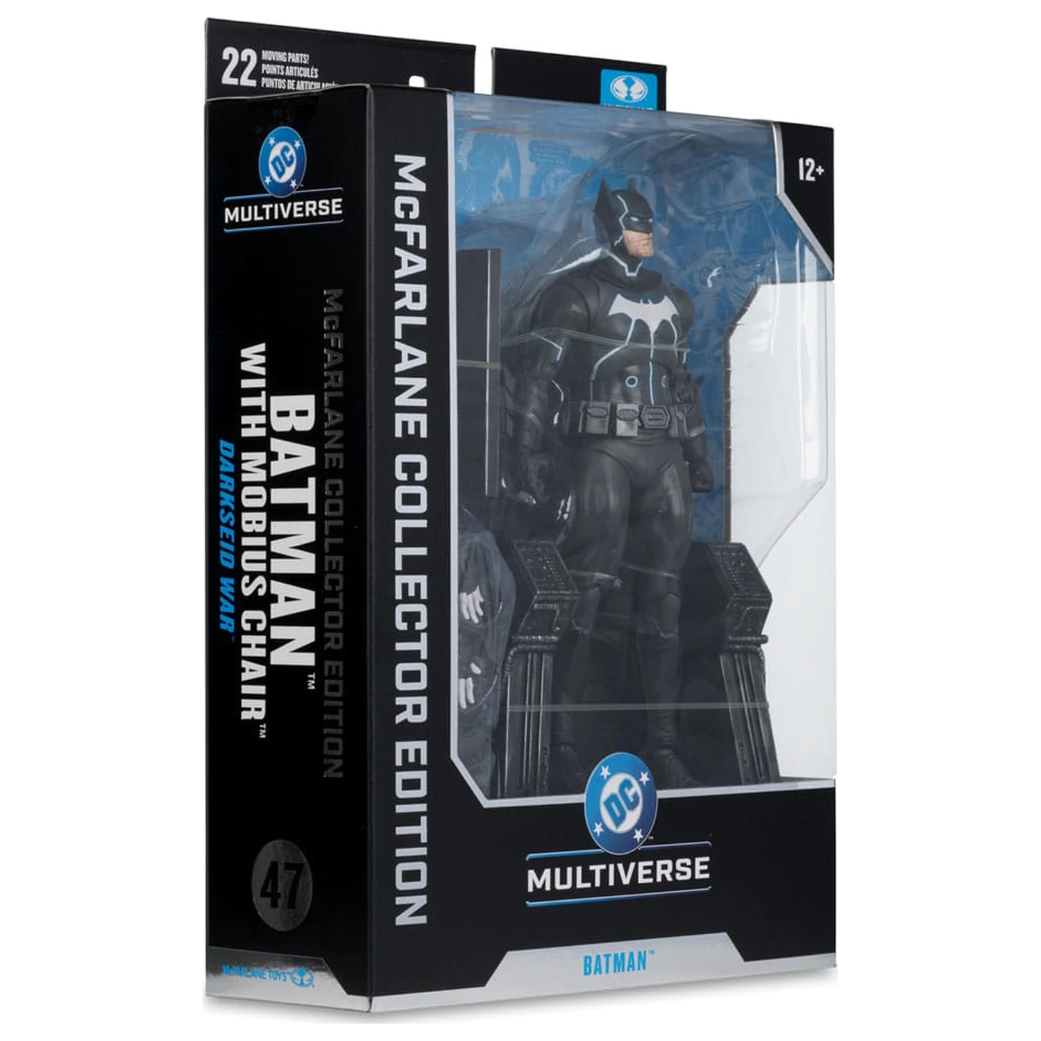 DC Multiverse McFarlane Collector Edition Akcijska figura #47 Batman & Mobius Chair (Darkseid War) 18 cm fotografija izdelka