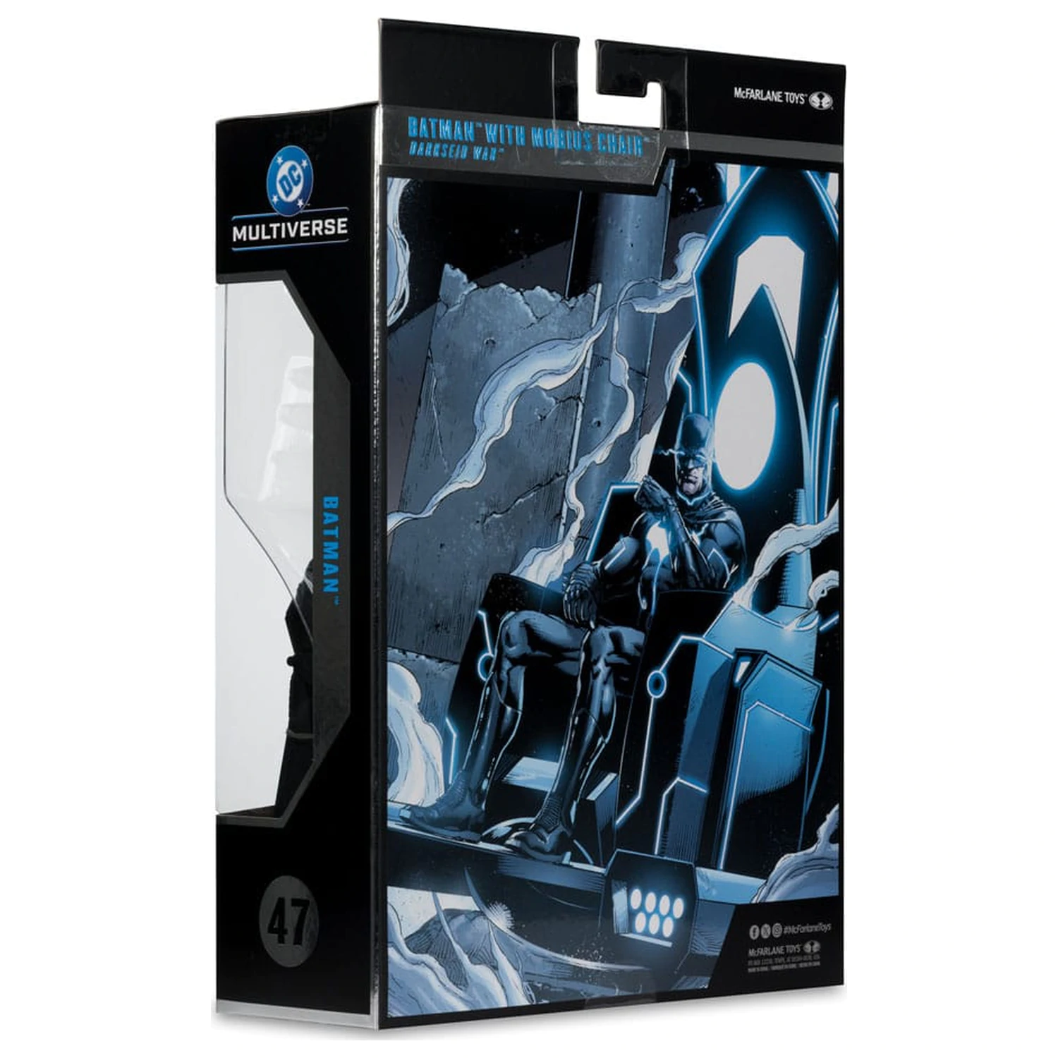 DC Multiverse McFarlane Collector Edition Akcijska figura #47 Batman & Mobius Chair (Darkseid War) 18 cm fotografija izdelka