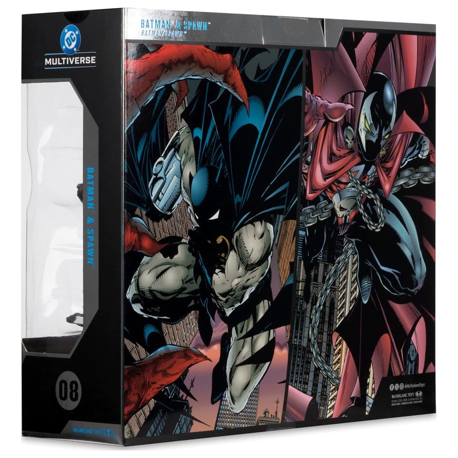 DC Multiverse McFarlane Collector Edition akcijski figurici pakiranje po 2 Batman & Spawn (Gold Label) 18 cm fotografija izdelka