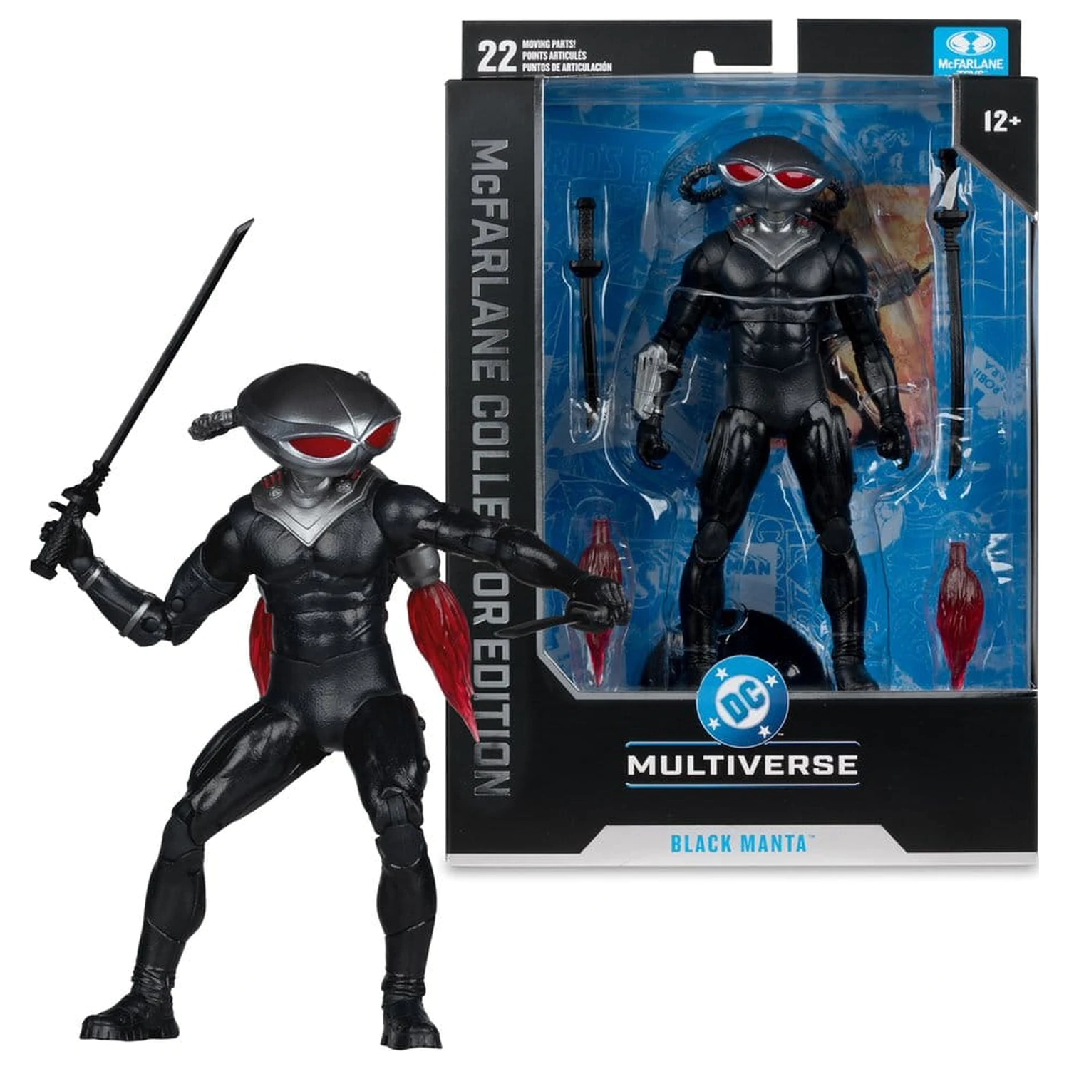 DC Multiverse McFarlane Collector Edition Akcijska figura Black Manta (DC Classic #68) 18 cm fotografija izdelka