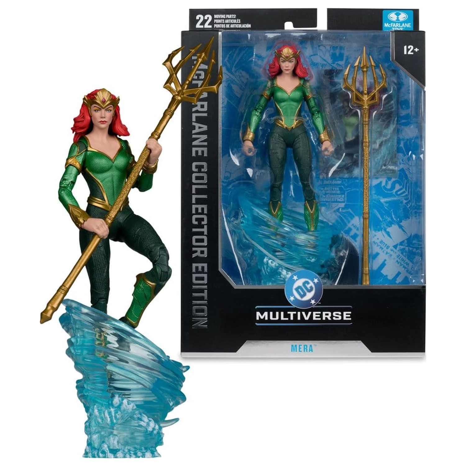 DC Multiverse McFarlane Collector Edition Akcijska figura Mera (DC Classic #67) 17 cm fotografija izdelka