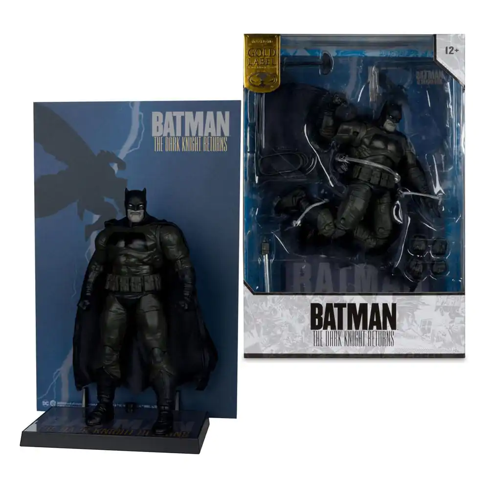 DC Multiverse McFarlane Cover Recreations akcijska figura Batman (Batman: The Dark Knight Returns #1) (Gold Label) 18 cm fotografija izdelka