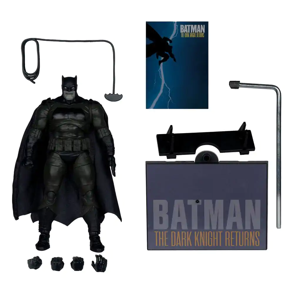 DC Multiverse McFarlane Cover Recreations akcijska figura Batman (Batman: The Dark Knight Returns #1) (Gold Label) 18 cm fotografija izdelka