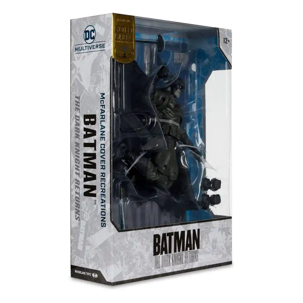 DC Multiverse McFarlane Cover Recreations akcijska figura Batman (Batman: The Dark Knight Returns #1) (Gold Label) 18 cm fotografija izdelka