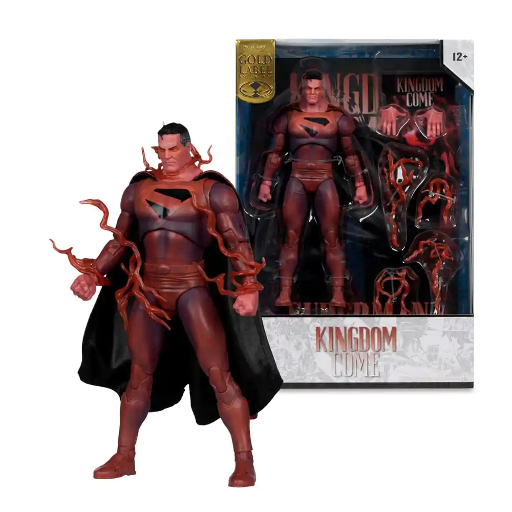 DC Multiverse McFarlane Cover Recreations akcijska figura Superman (Kingdom Come) (Gold Label) 18 cm fotografija izdelka