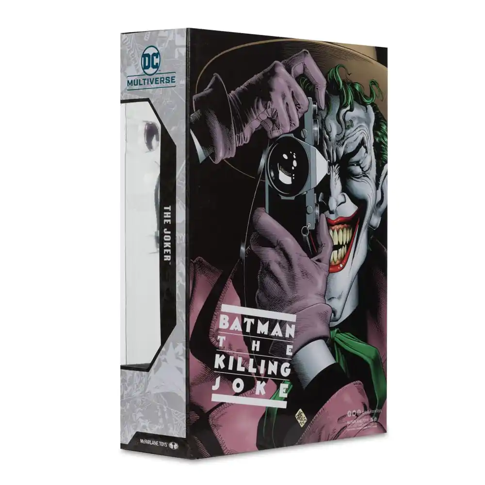 DC Multiverse McFarlane Cover Recreations akcijska figura Joker (Batman: The Killing Joke) (Gold Label) 18 cm fotografija izdelka