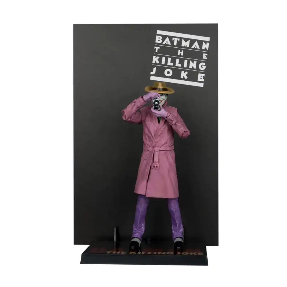 DC Multiverse McFarlane Cover Recreations akcijska figura Joker (Batman: The Killing Joke) (Gold Label) 18 cm fotografija izdelka