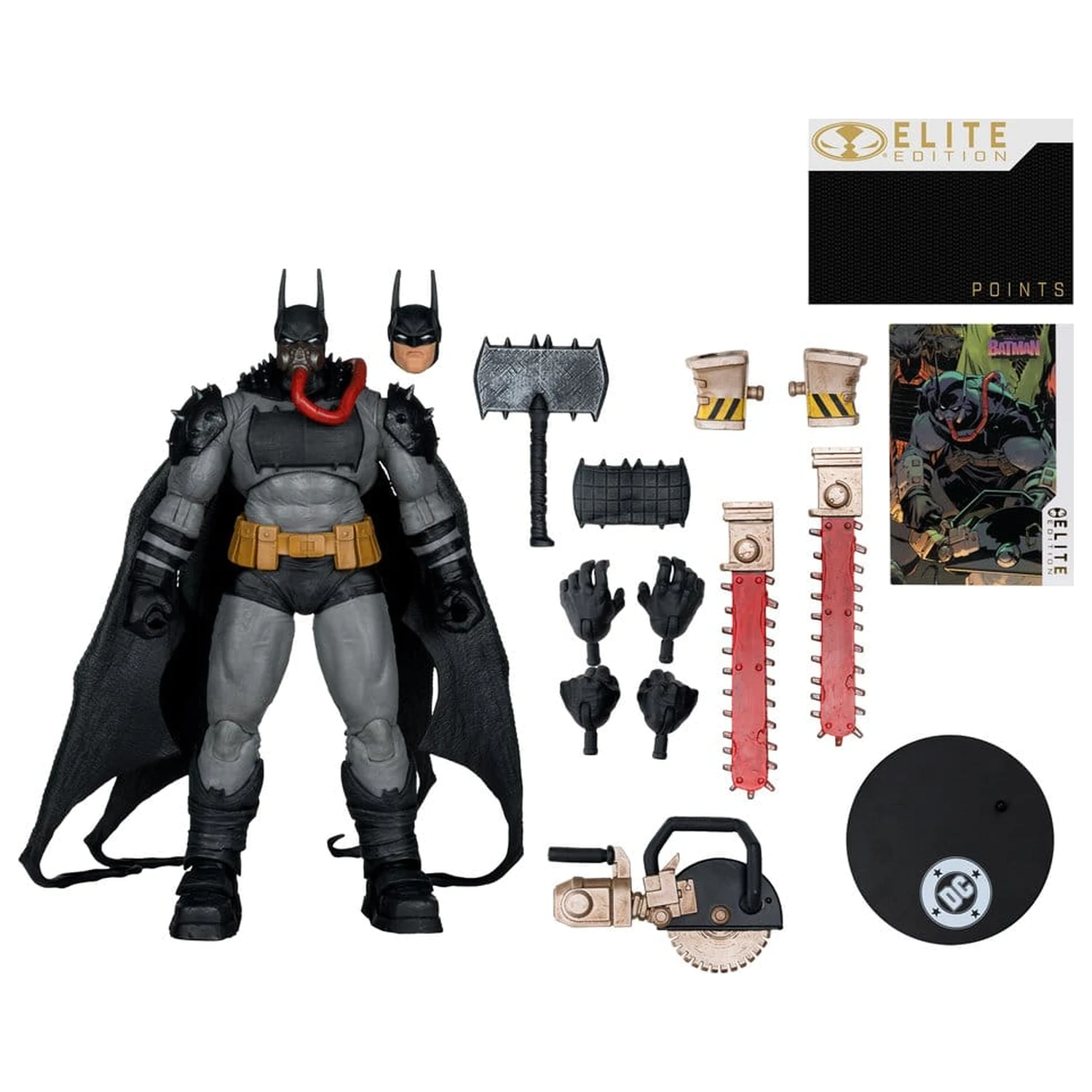 DC Multiverse McFarlane Elite Edition Deluxe luksuzna figurica Batman (Absolute Batman) #16 18 cm fotografija izdelka