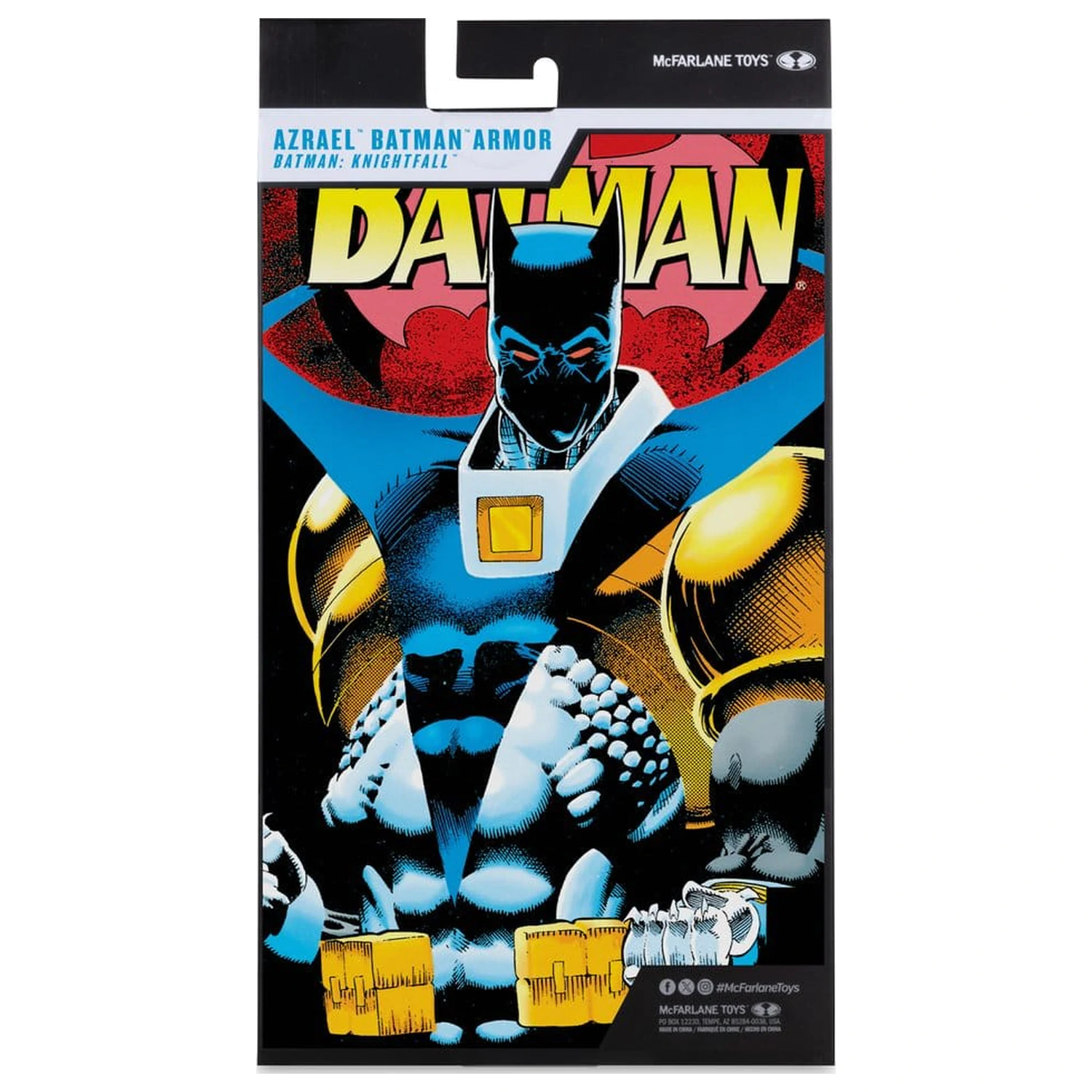 DC Multiverse McFarlane Vault Collection akcijska figura Azrael Batman (Batman Armor) 18 cm fotografija izdelka