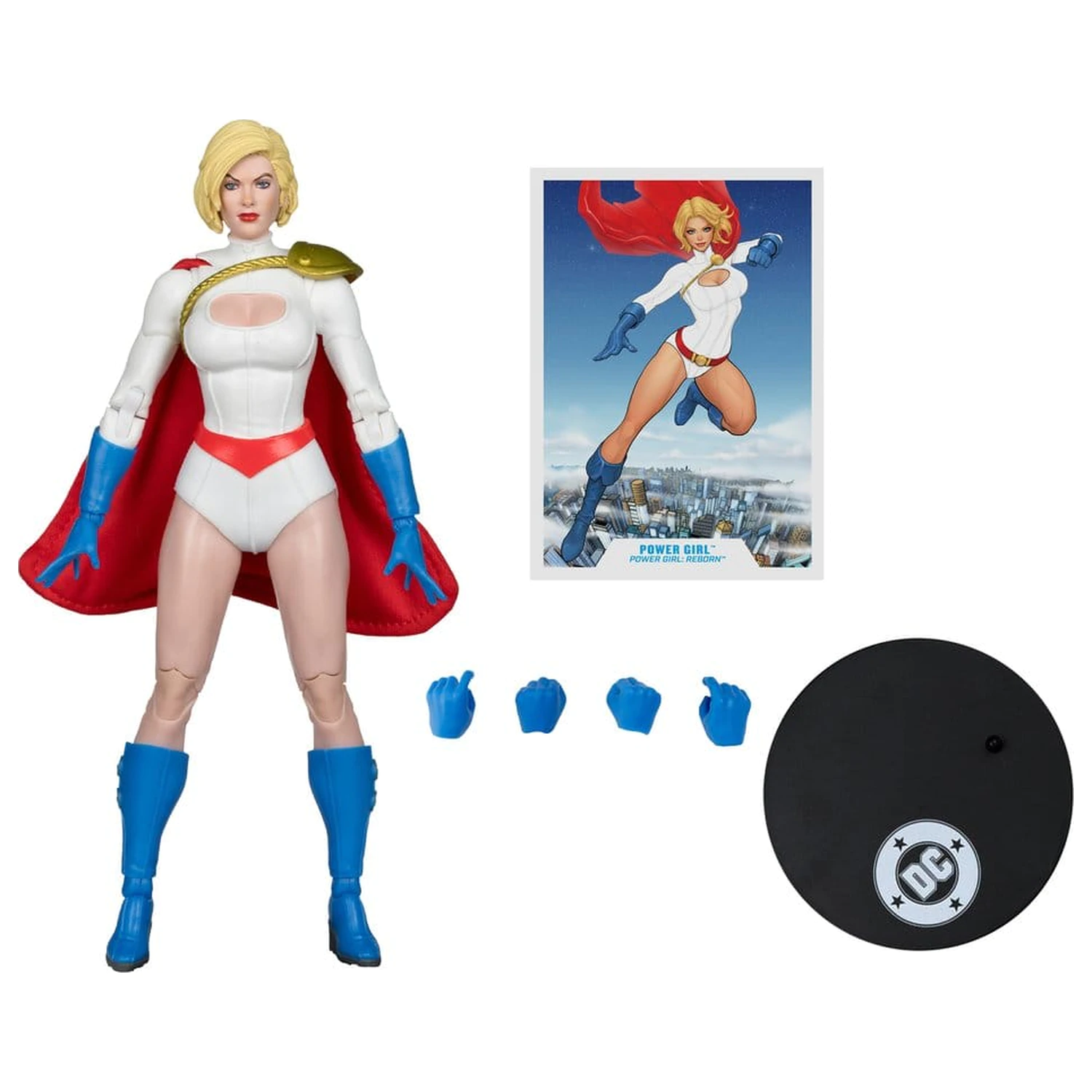 DC Multiverse McFarlane Vault Collection akcijska figura Power Girl 18 cm fotografija izdelka
