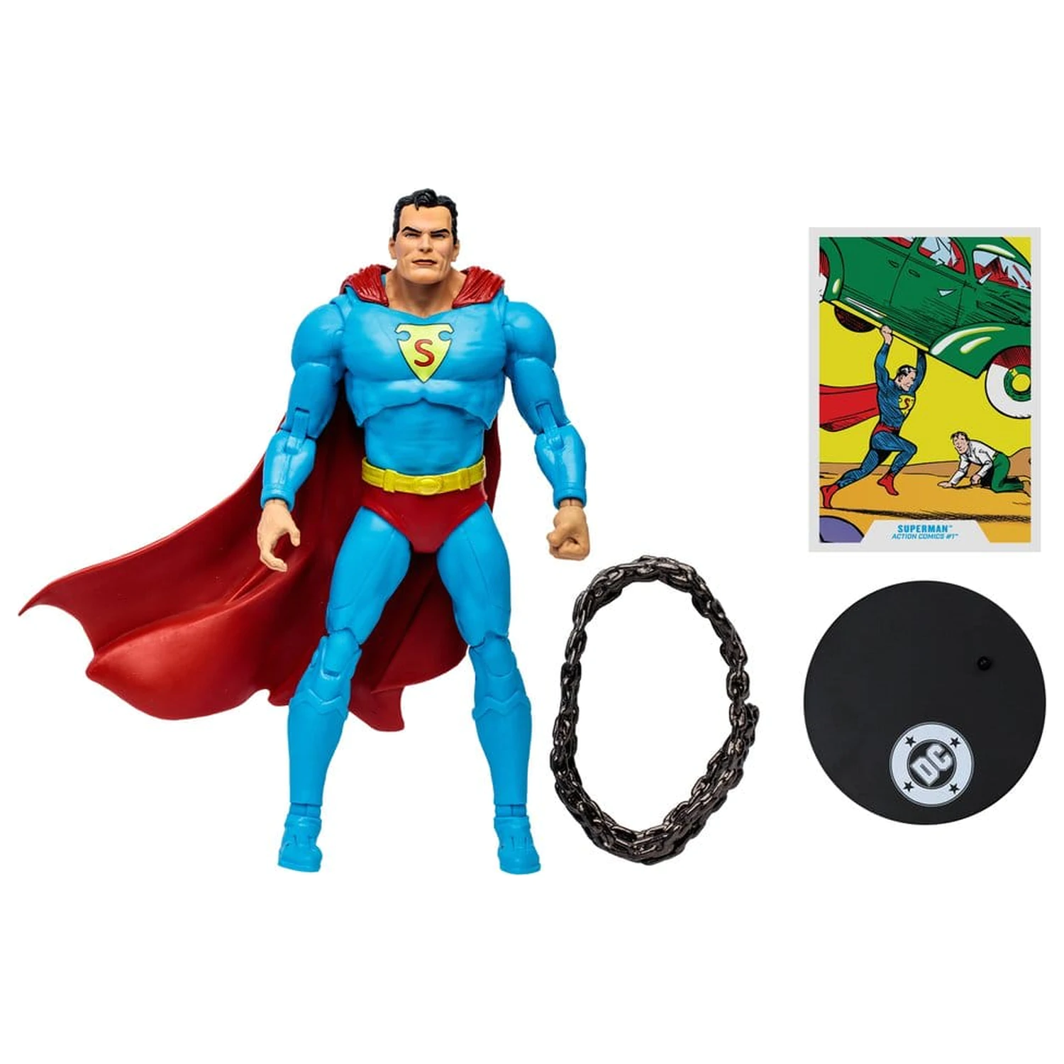 DC Multiverse McFarlane Vault Collection akcijska figura Superman (Action Comics) 18 cm fotografija izdelka