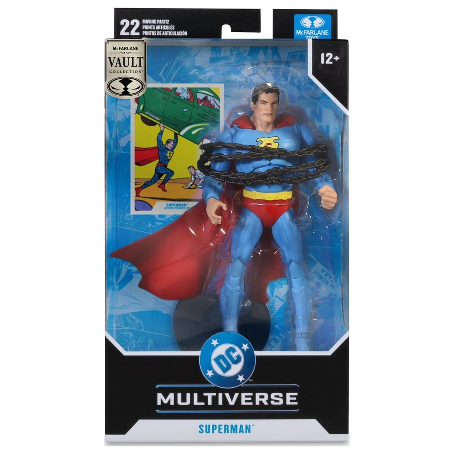DC Multiverse McFarlane Vault Collection akcijska figura Superman (Action Comics) 18 cm fotografija izdelka