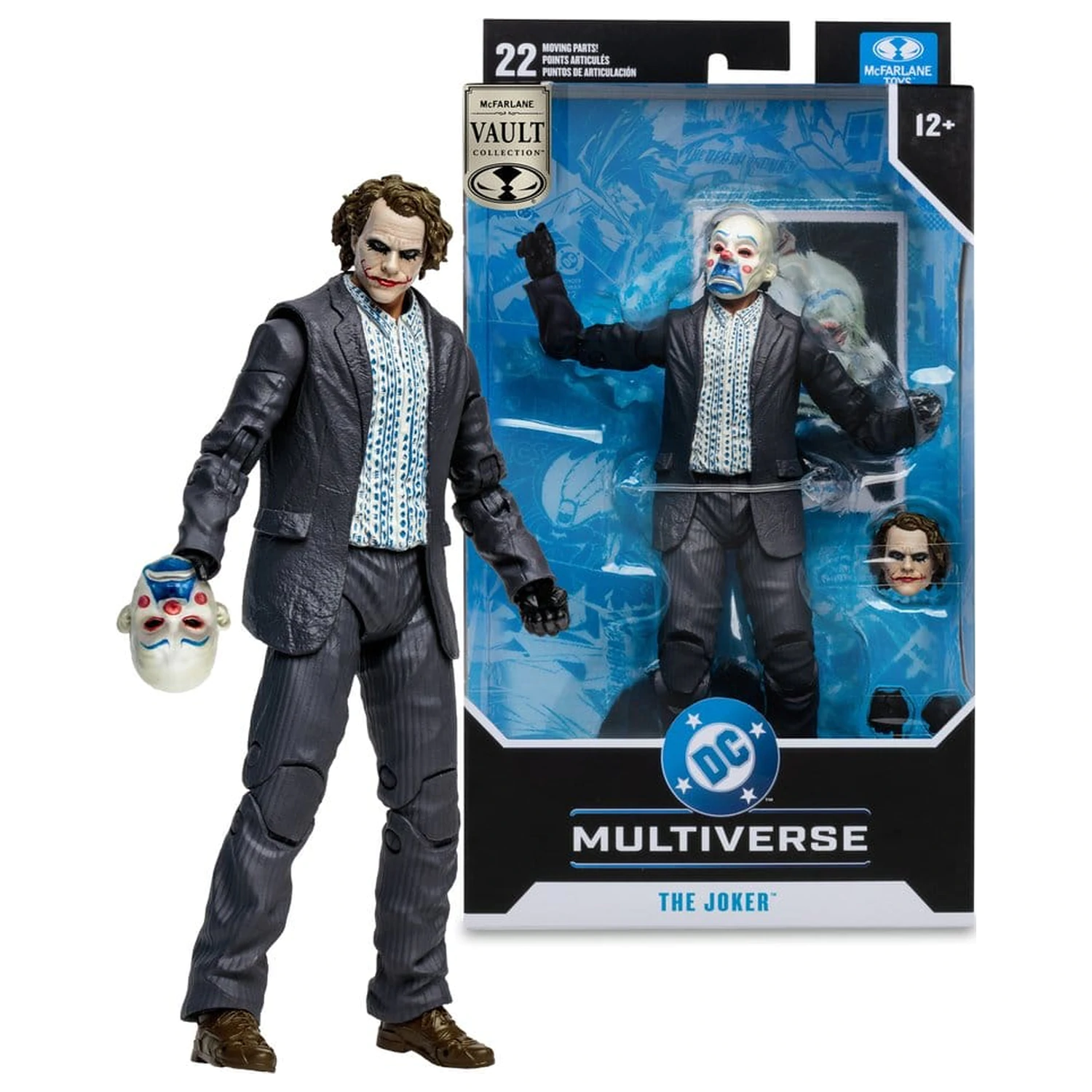 DC Multiverse McFarlane Vault Collection Akcijska figura The Joker (Bank Robber) (The Dark Knight) 18 cm fotografija izdelka