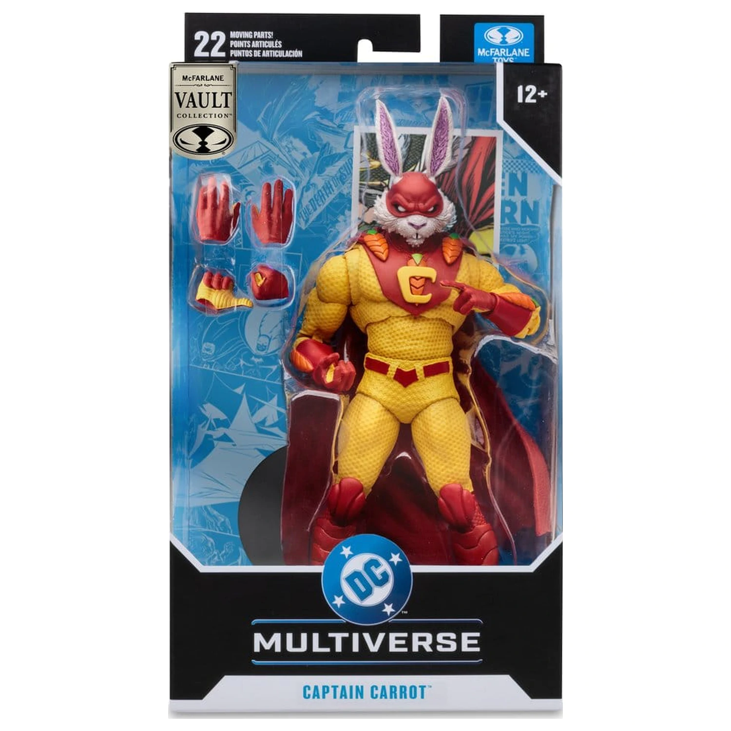 DC Multiverse McFarlane Vault Collection akcijska figura Captain Carrot (Justice League Incarnate) 18 cm fotografija izdelka