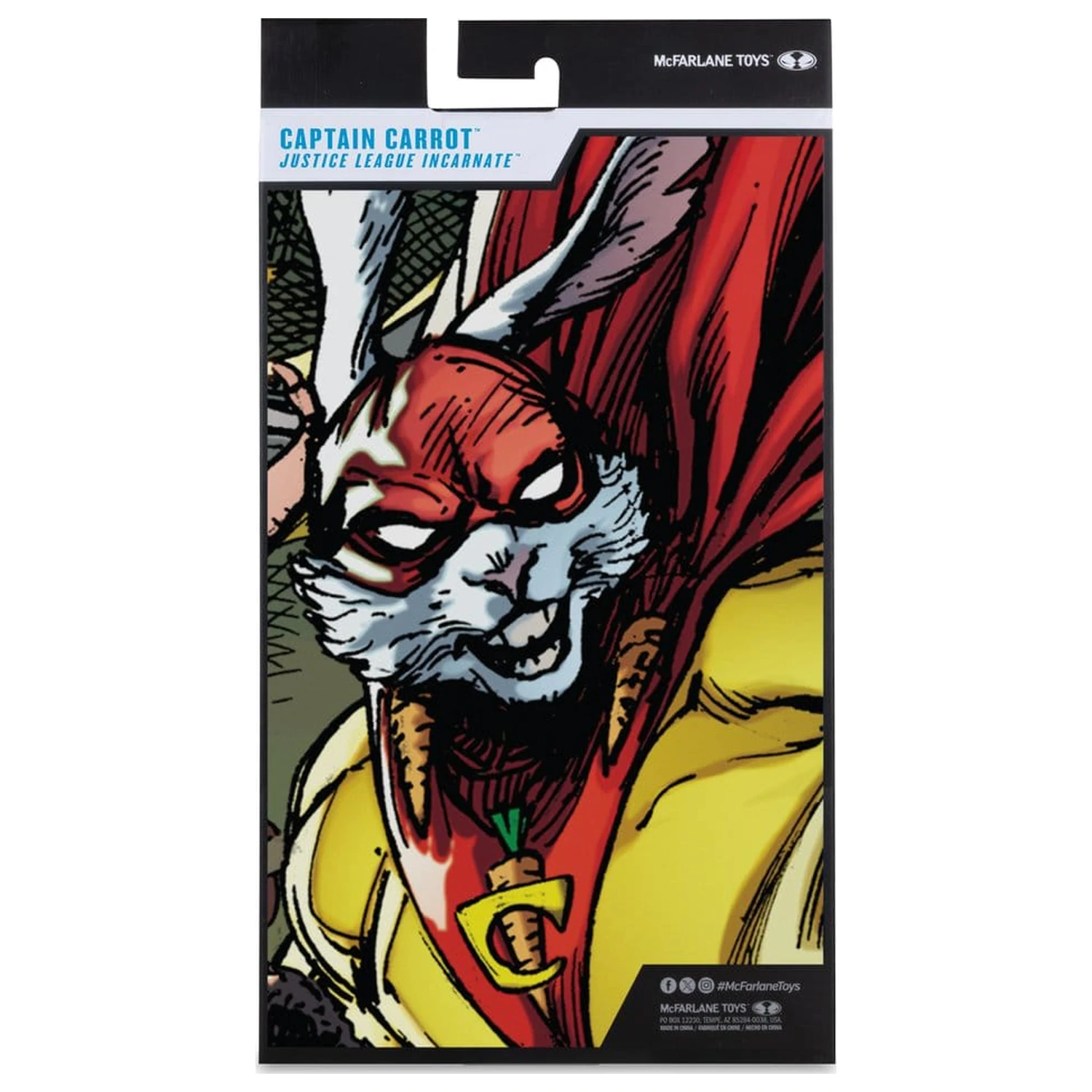 DC Multiverse McFarlane Vault Collection akcijska figura Captain Carrot (Justice League Incarnate) 18 cm fotografija izdelka