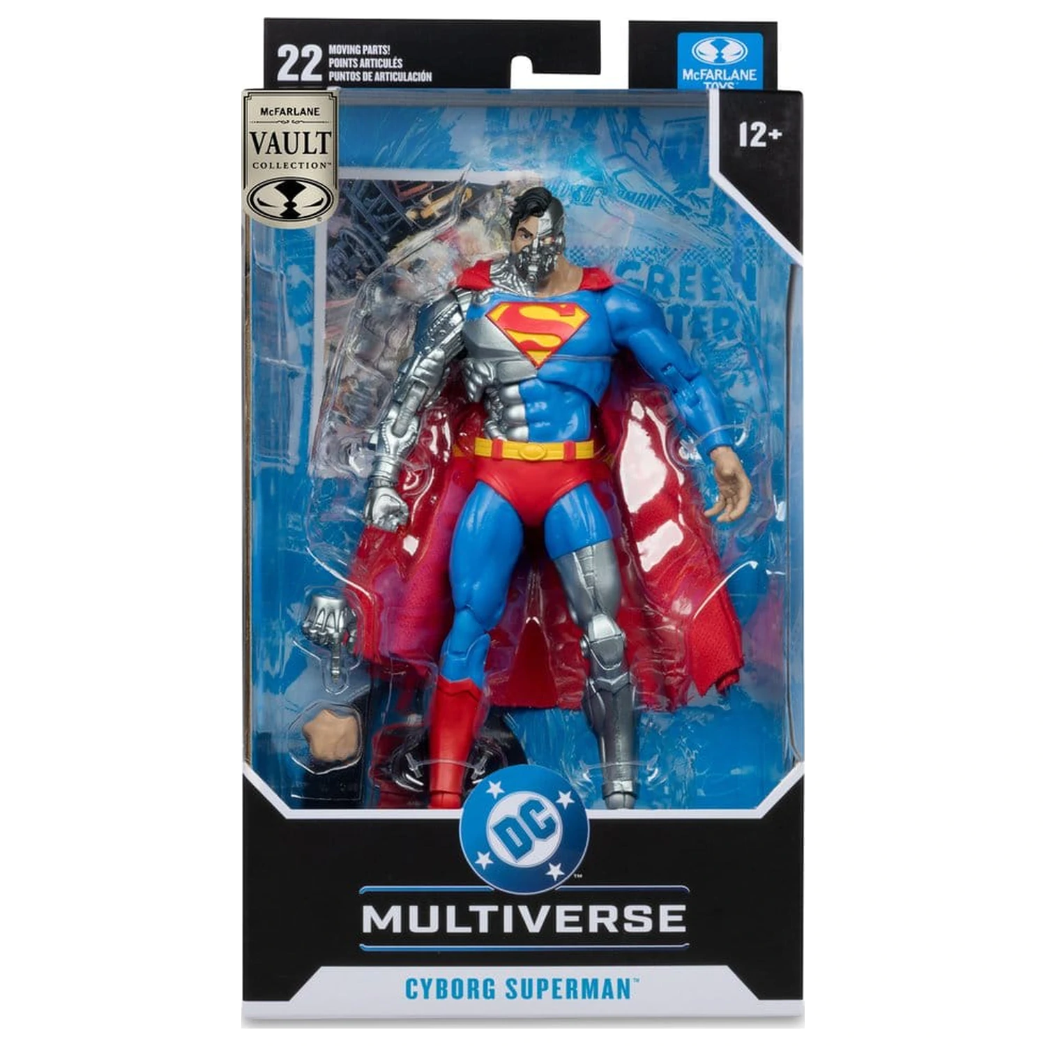 DC Multiverse McFarlane Vault Collection akcijska figura Cyborg Superman (Revenge of the Green Lanterns) 18 cm fotografija izdelka