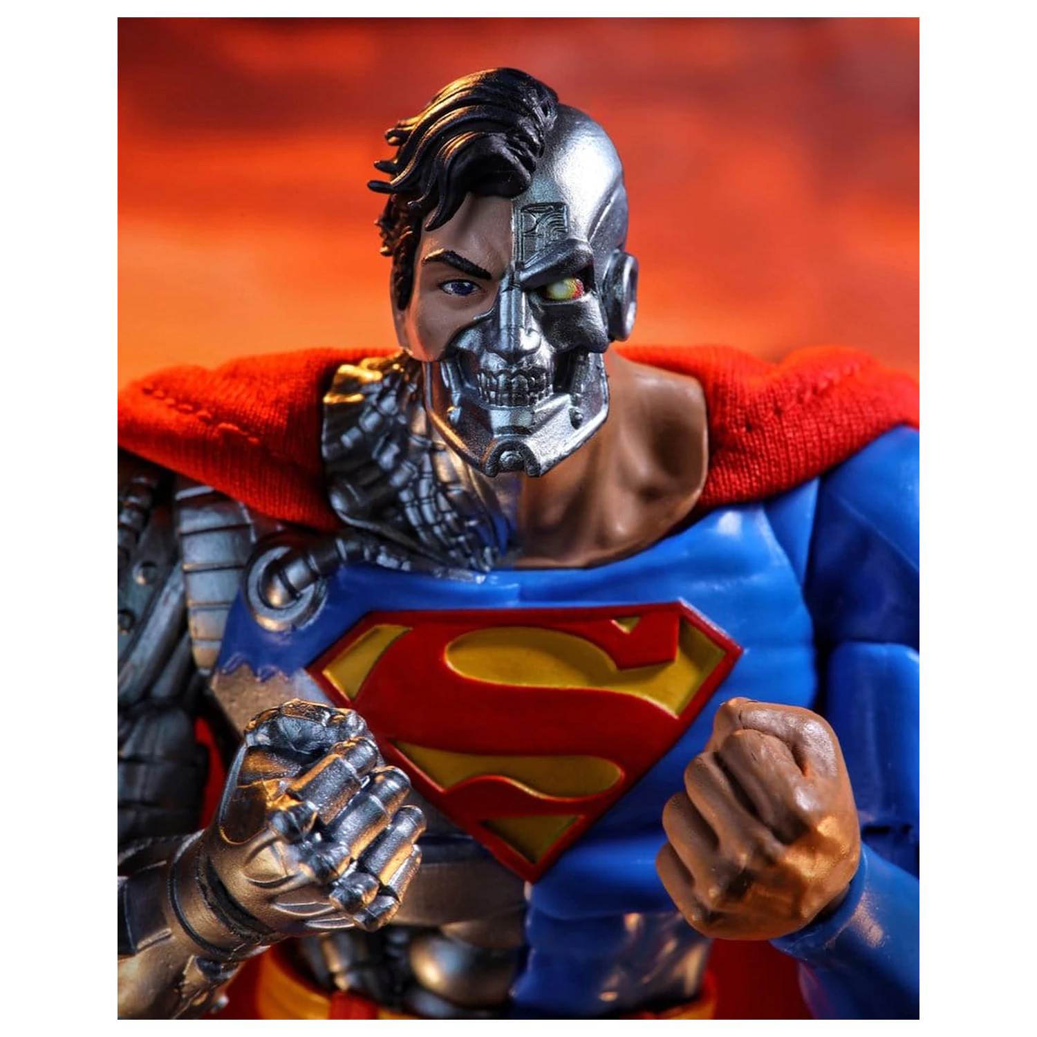 DC Multiverse McFarlane Vault Collection akcijska figura Cyborg Superman (Revenge of the Green Lanterns) 18 cm fotografija izdelka