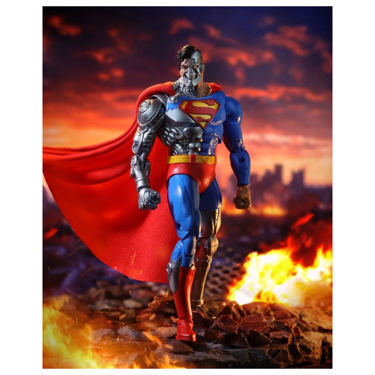 DC Multiverse McFarlane Vault Collection akcijska figura Cyborg Superman (Revenge of the Green Lanterns) 18 cm fotografija izdelka