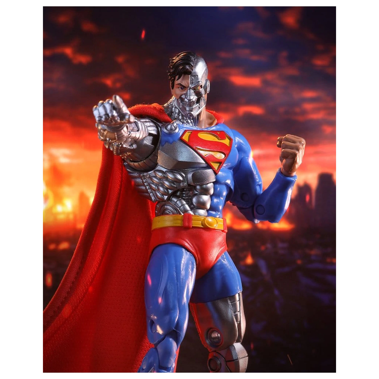 DC Multiverse McFarlane Vault Collection akcijska figura Cyborg Superman (Revenge of the Green Lanterns) 18 cm fotografija izdelka