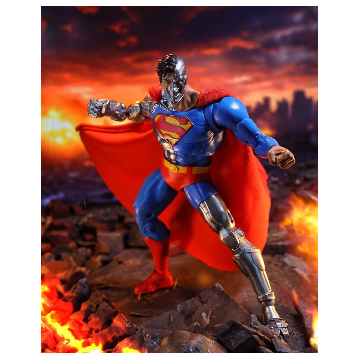 DC Multiverse McFarlane Vault Collection akcijska figura Cyborg Superman (Revenge of the Green Lanterns) 18 cm fotografija izdelka