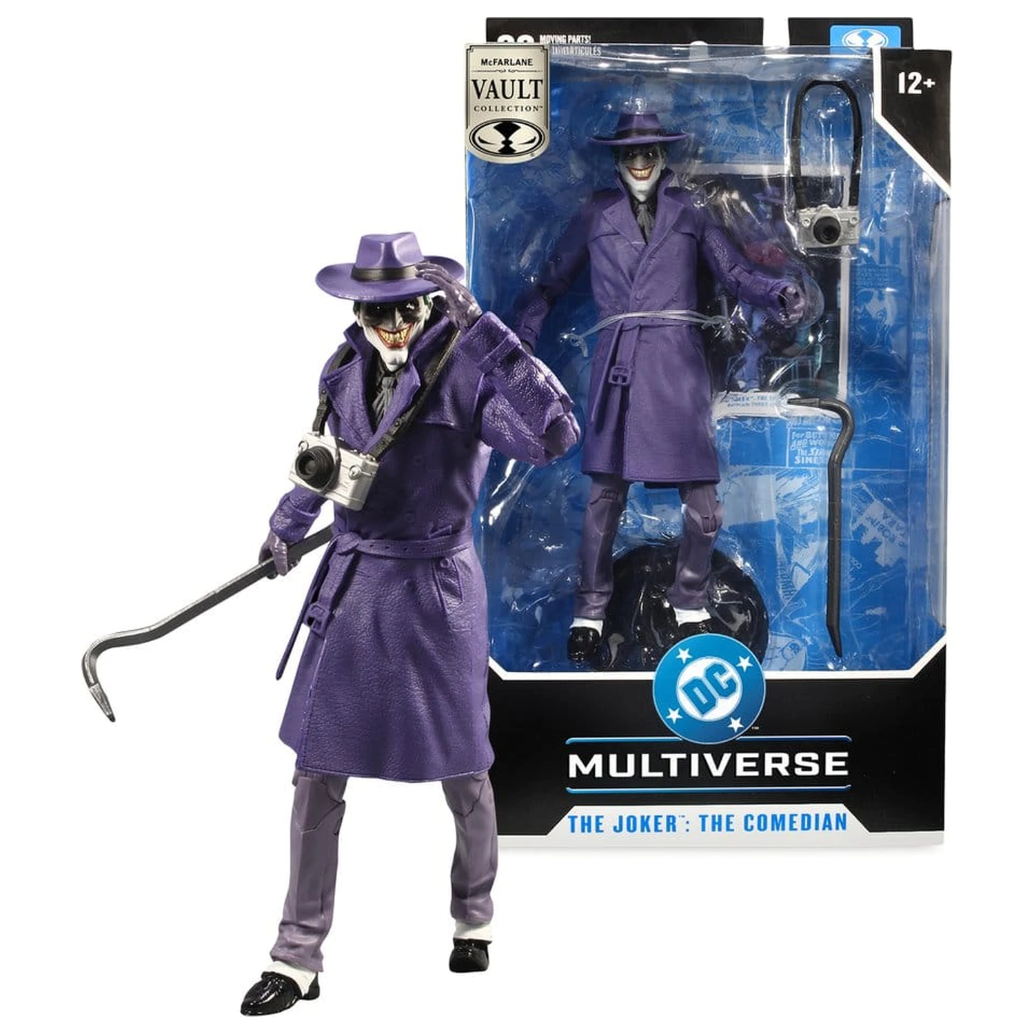 DC Multiverse McFarlane Vault Collection akcijska figura The Joker (The Comedian) (Batman: Three Jokers) 18 cm fotografija izdelka