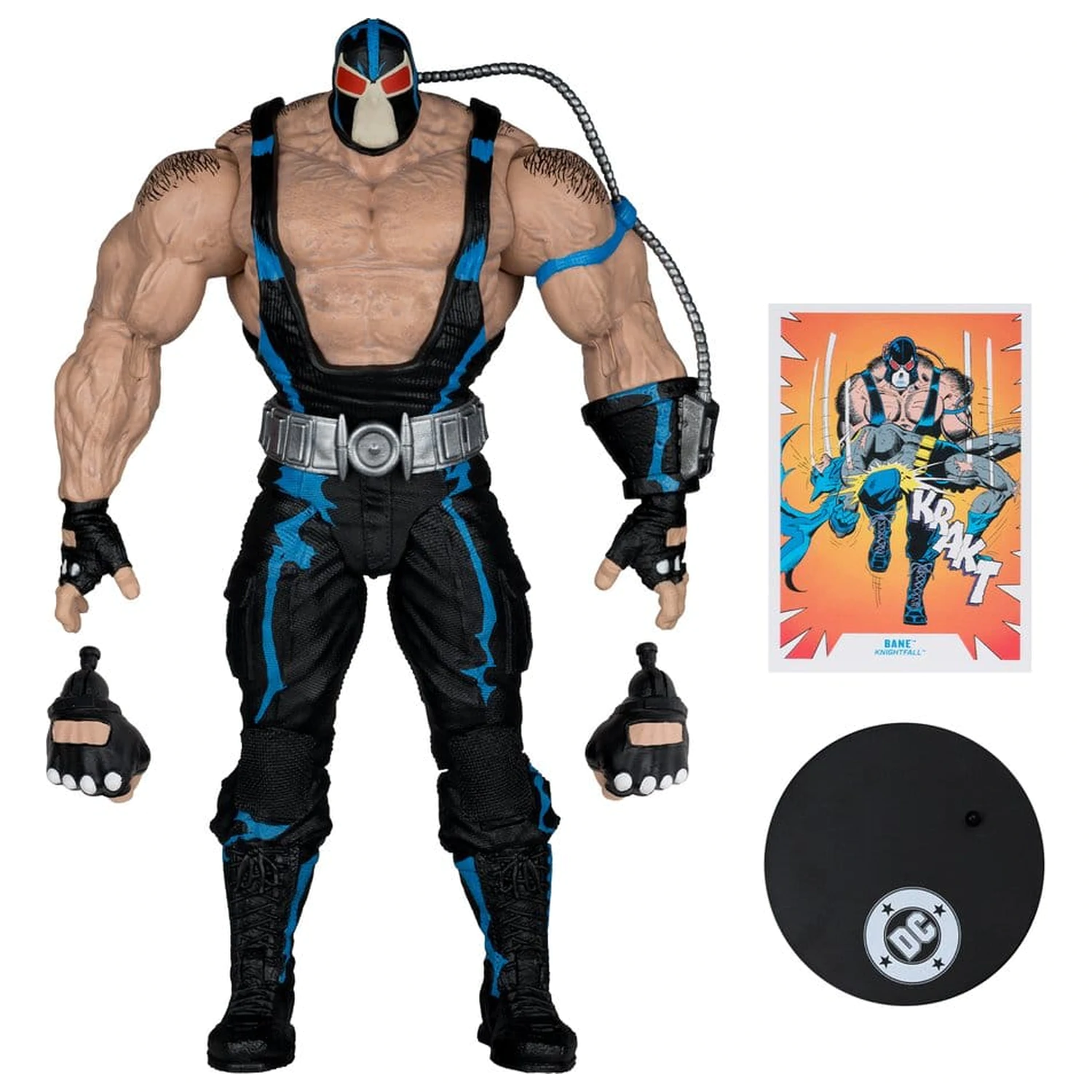 DC Multiverse Mega akcijska figura Bane (Knightfall) (Gold Label) 24 cm fotografija izdelka