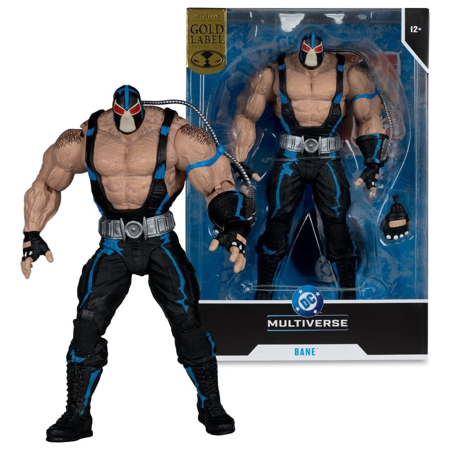 DC Multiverse Mega akcijska figura Bane (Knightfall) (Gold Label) 24 cm fotografija izdelka