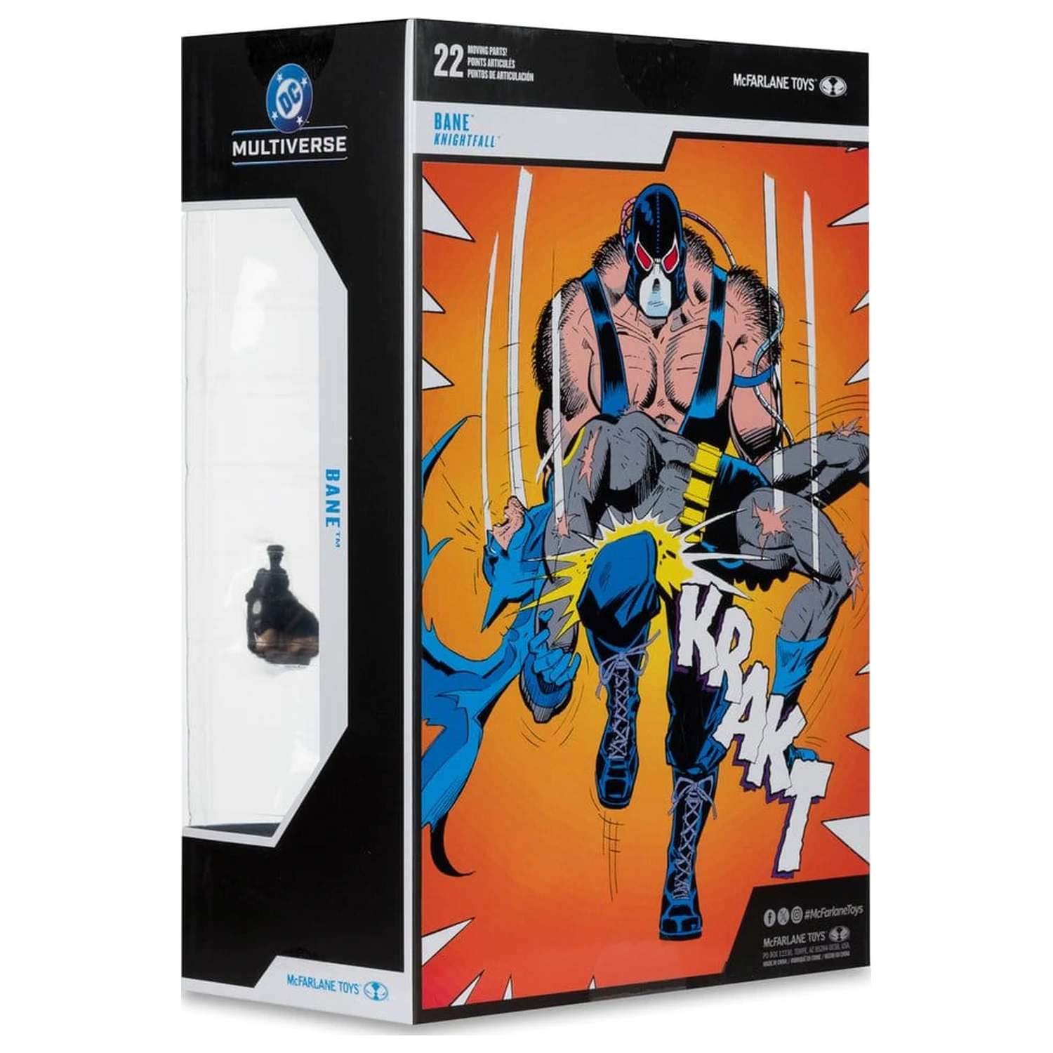 DC Multiverse Mega akcijska figura Bane (Knightfall) (Gold Label) 24 cm fotografija izdelka