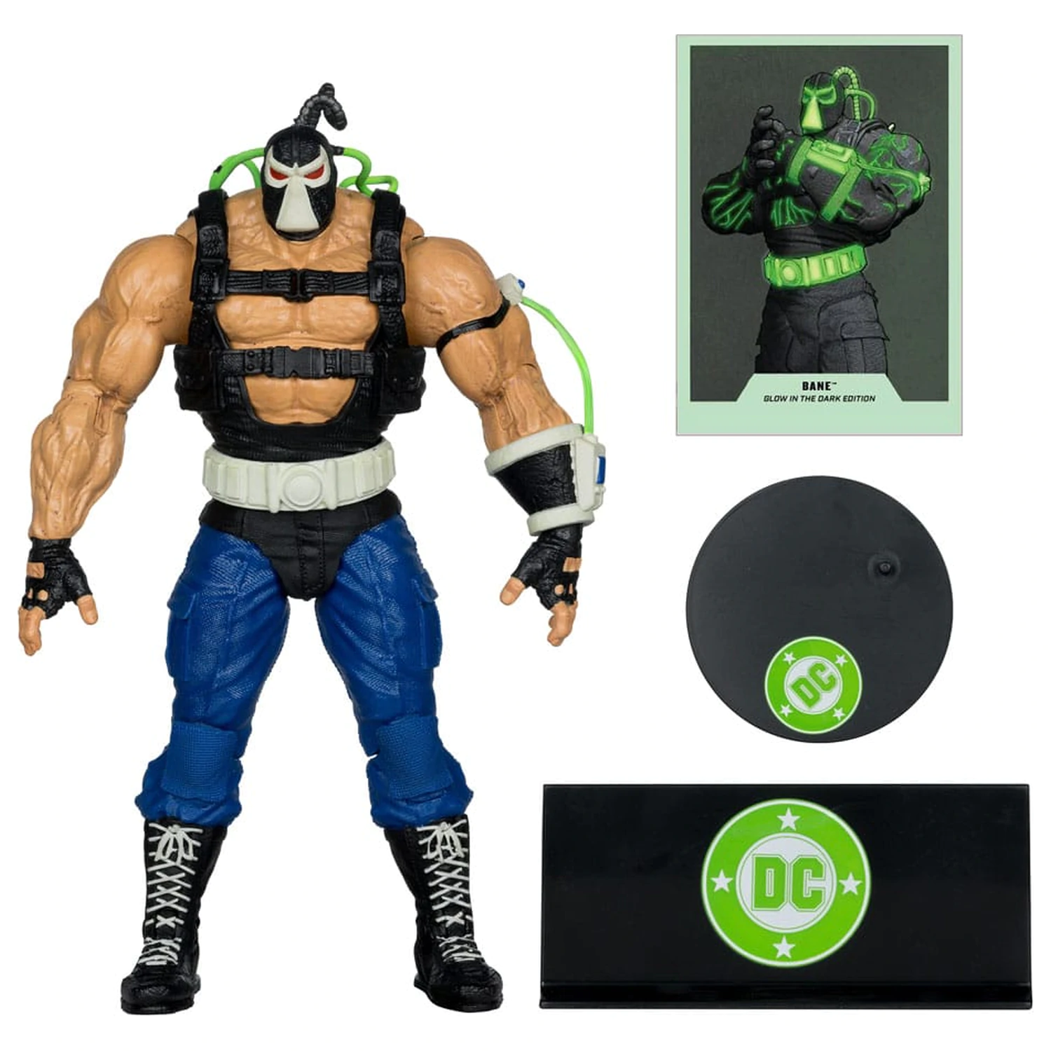 DC Multiverse Mega akcijska figura Bane (Glow in the Dark) (Gold Label) 25 cm fotografija izdelka