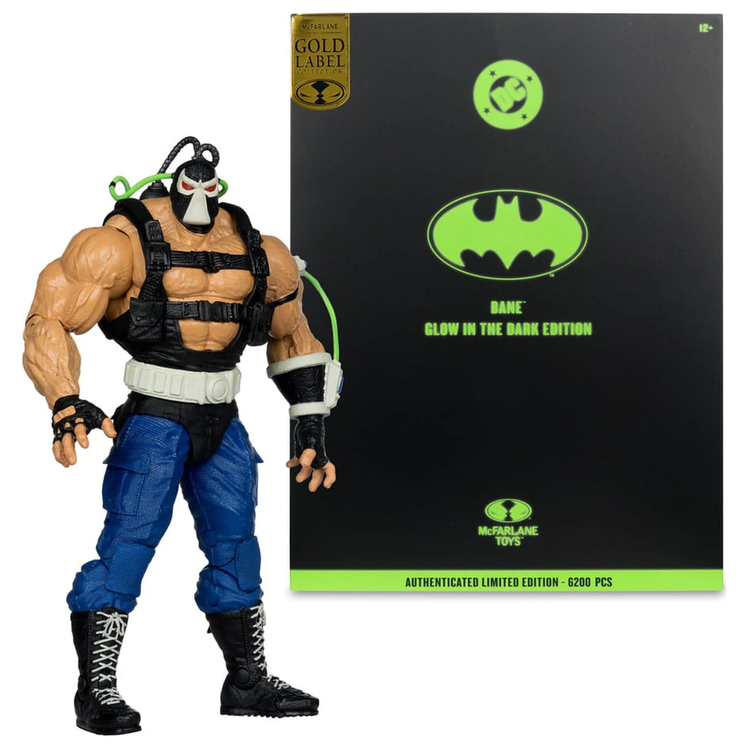 DC Multiverse Mega akcijska figura Bane (Glow in the Dark) (Gold Label) 25 cm fotografija izdelka