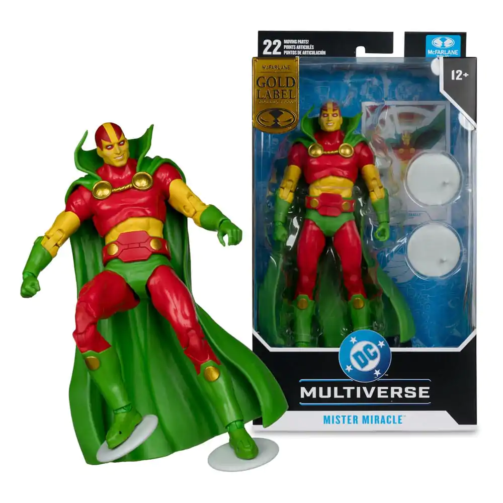 DC Multiverse Akcijska figura Mister Miracle (New Gods) (Gold Label) 18 cm fotografija izdelka