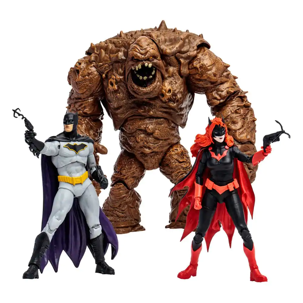 DC Multiverse akcijske figure Multipack Clayface, Batman & Batwoman (DC Rebirth) (Gold Label) 18 cm fotografija izdelka