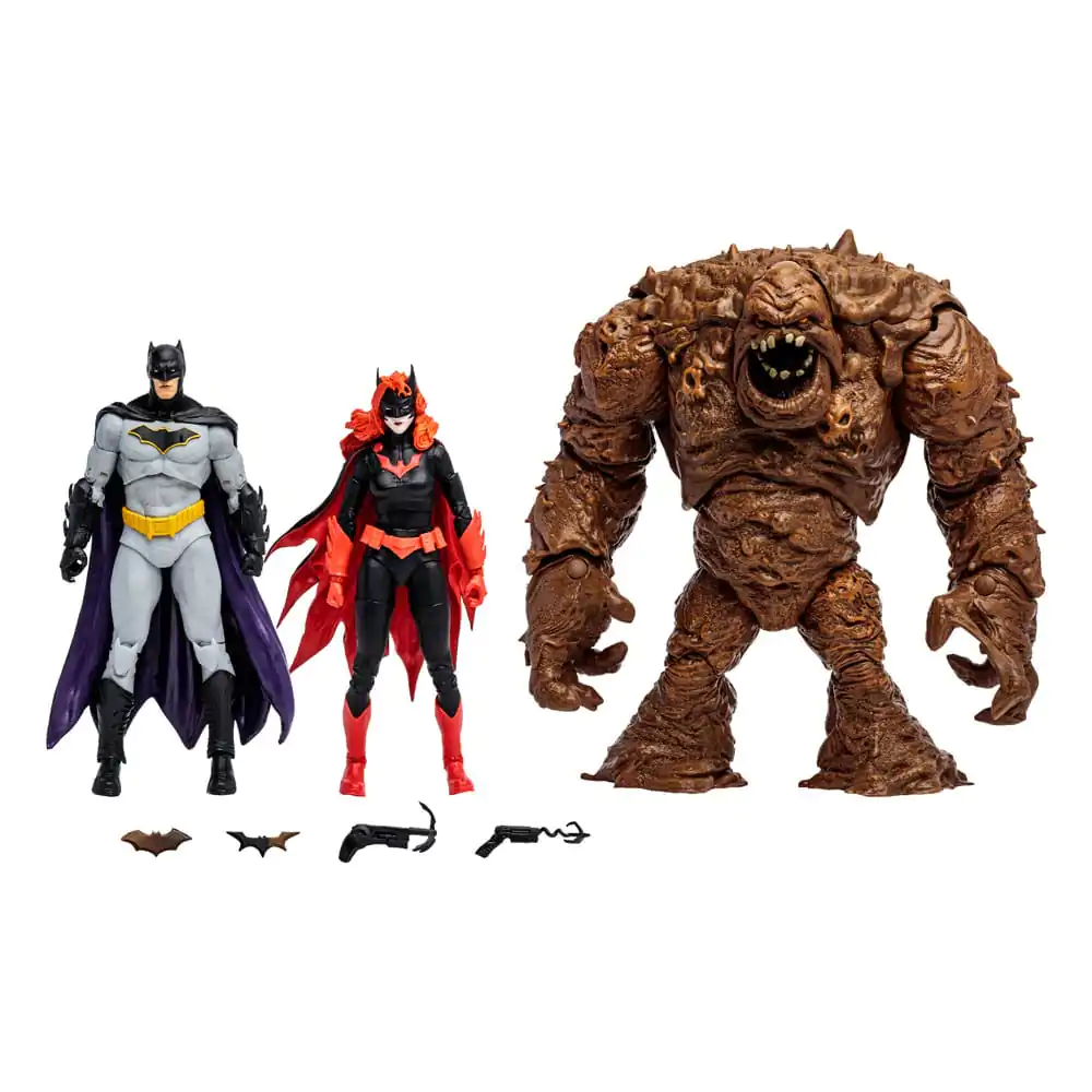 DC Multiverse akcijske figure Multipack Clayface, Batman & Batwoman (DC Rebirth) (Gold Label) 18 cm fotografija izdelka