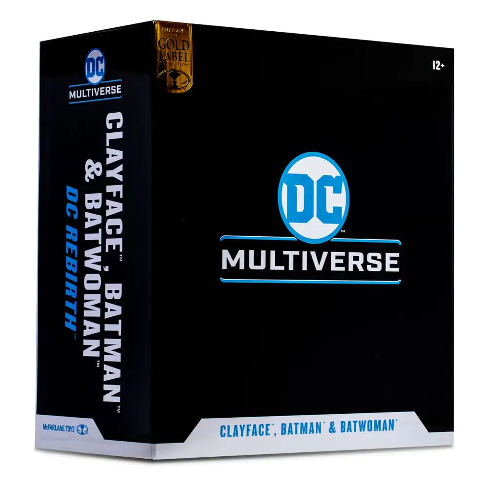 DC Multiverse akcijske figure Multipack Clayface, Batman & Batwoman (DC Rebirth) (Gold Label) 18 cm fotografija izdelka
