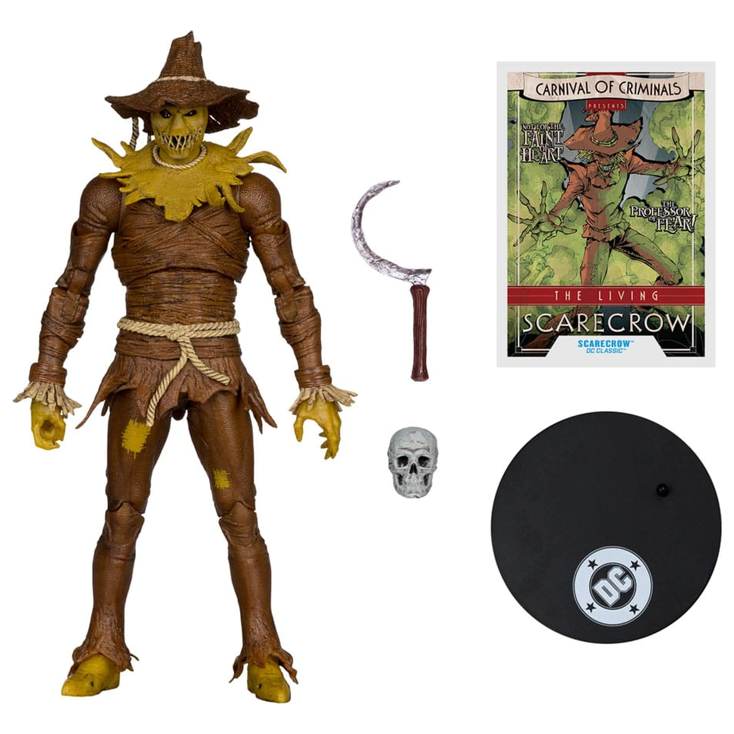 DC Multiverse akcijska figura Scarecrow (DC Classic) 19 cm fotografija izdelka