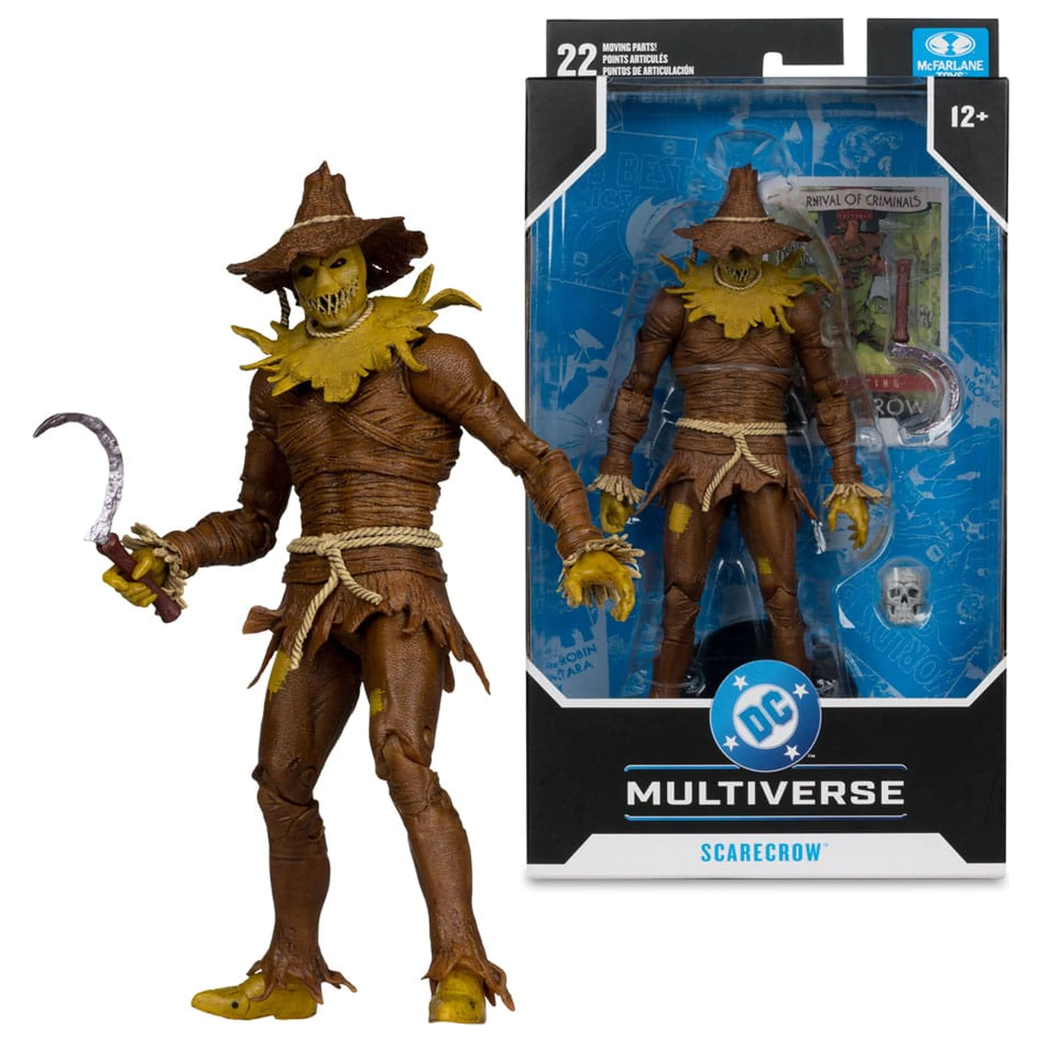 DC Multiverse akcijska figura Scarecrow (DC Classic) 19 cm fotografija izdelka