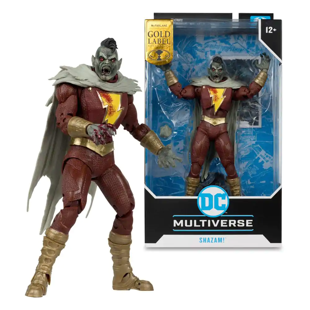 DC Multiverse Akcijska Figura Shazam (DC vs Vampires) Gold Label 18 cm fotografija izdelka