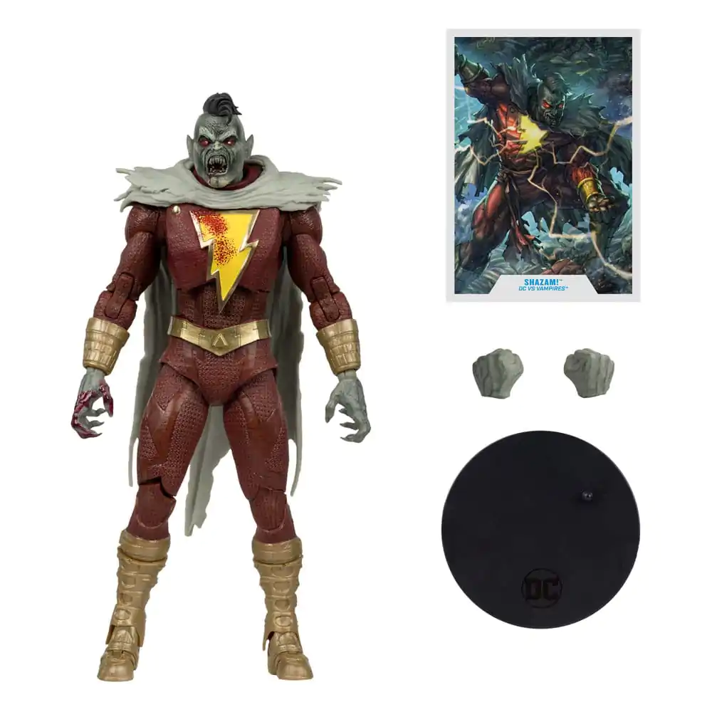 DC Multiverse Akcijska Figura Shazam (DC vs Vampires) Gold Label 18 cm fotografija izdelka