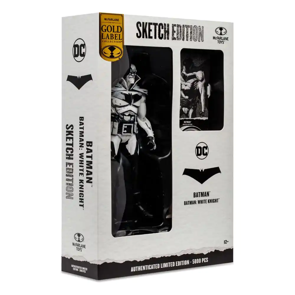 DC Multiverse Akcijska Figura Sketch Edition Batman (Batman: White Knight) (Gold Label) 18 cm fotografija izdelka