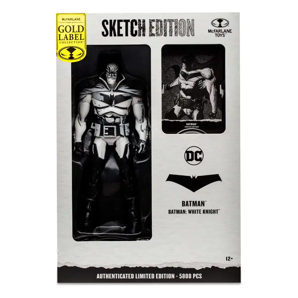 DC Multiverse Akcijska Figura Sketch Edition Batman (Batman: White Knight) (Gold Label) 18 cm fotografija izdelka
