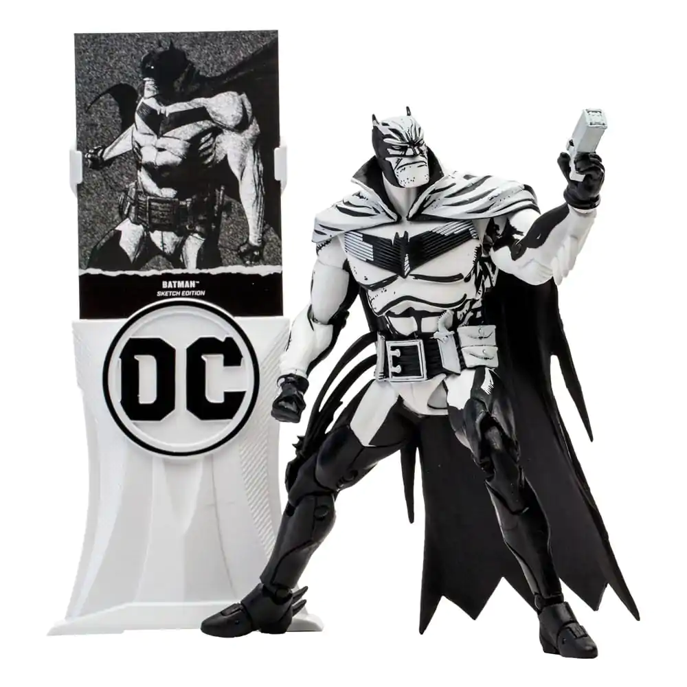 DC Multiverse Akcijska Figura Sketch Edition Batman (Batman: White Knight) (Gold Label) 18 cm fotografija izdelka