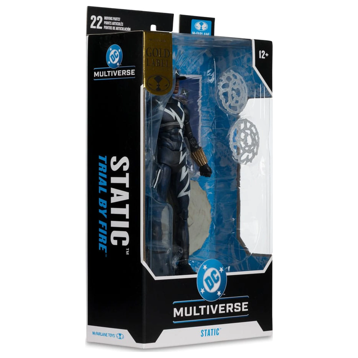DC Multiverse akcijska figura Static Shock (Trial by Fire) (Gold Label) 18 cm fotografija izdelka