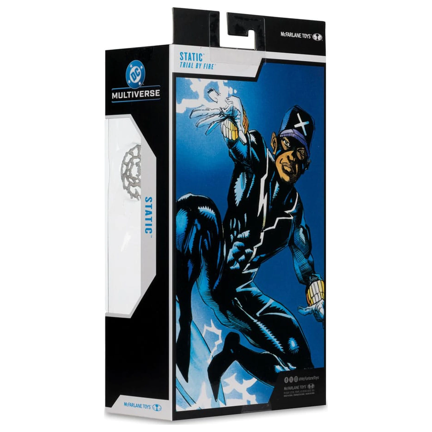 DC Multiverse akcijska figura Static Shock (Trial by Fire) (Gold Label) 18 cm fotografija izdelka