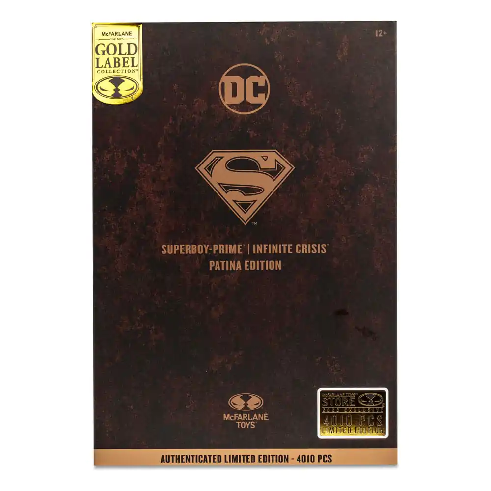 DC Multiverse Akcijska Figura Superboy Prime (Patina) (Gold Label) 18 cm fotografija izdelka