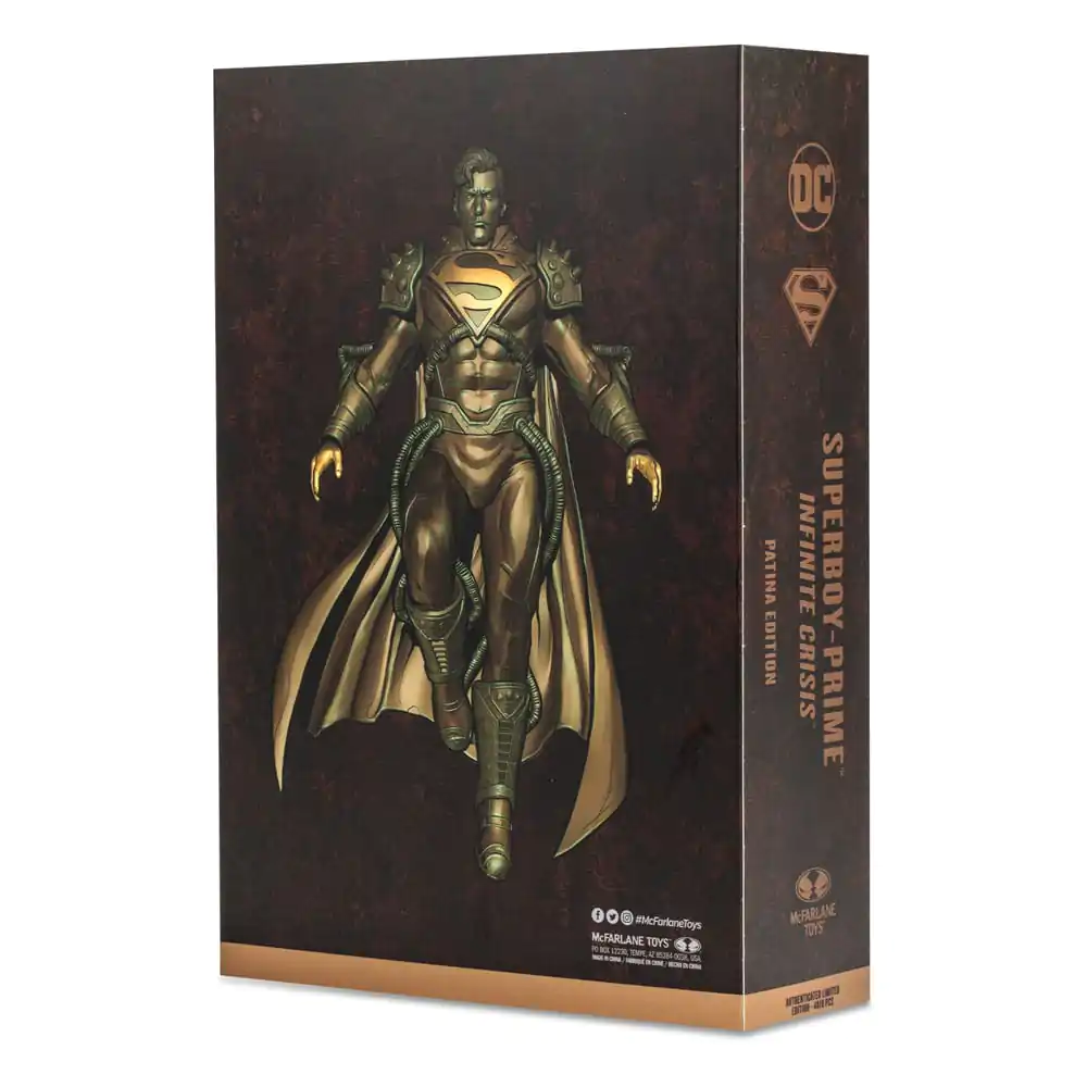 DC Multiverse Akcijska Figura Superboy Prime (Patina) (Gold Label) 18 cm fotografija izdelka