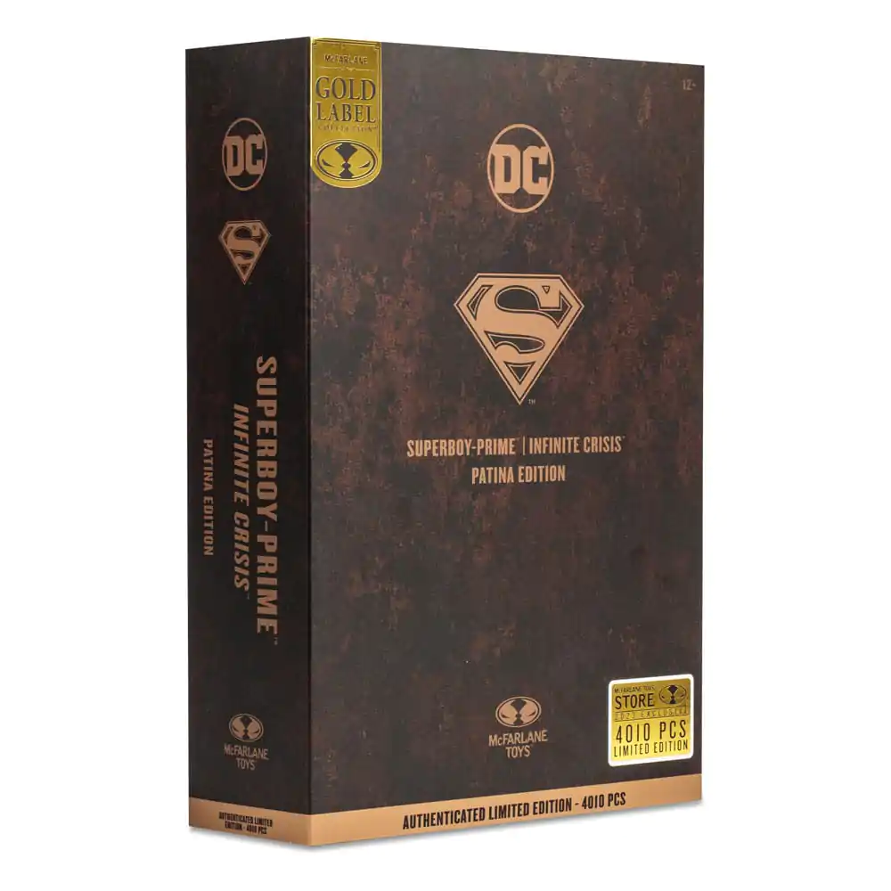 DC Multiverse Akcijska Figura Superboy Prime (Patina) (Gold Label) 18 cm fotografija izdelka