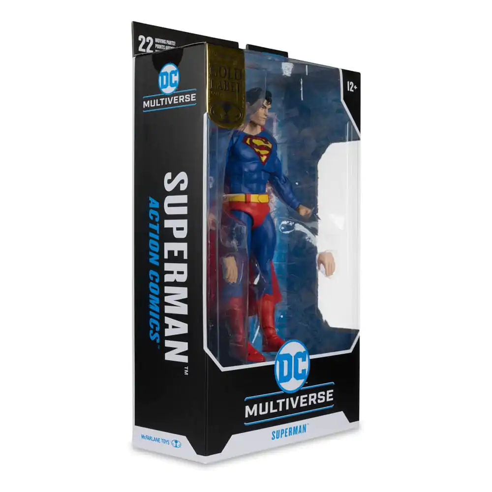 DC Multiverse Akcijska Figura Superman (Action Comics) (Gold Label) 18 cm fotografija izdelka