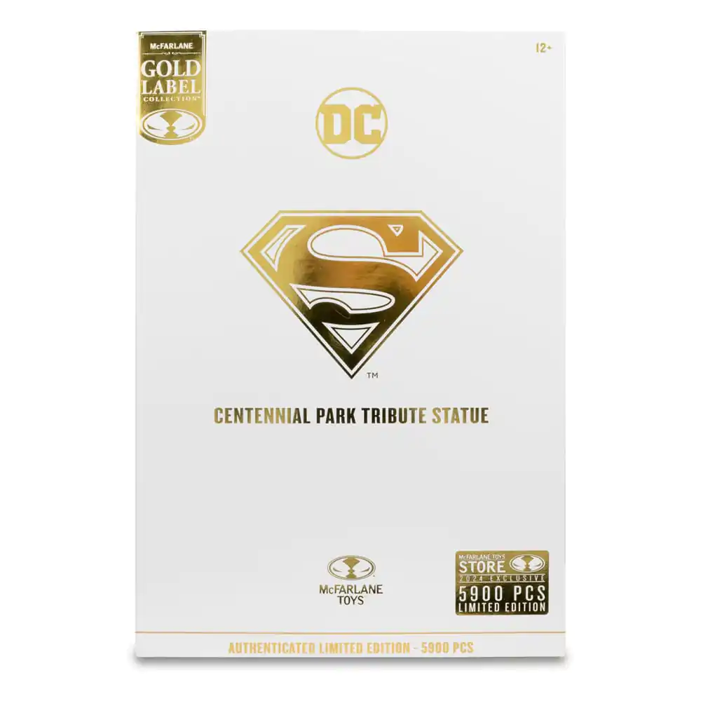 DC Multiverse akcijska figura Superman (Centennial Park Tribute Statue) Gold Label 18 cm fotografija izdelka