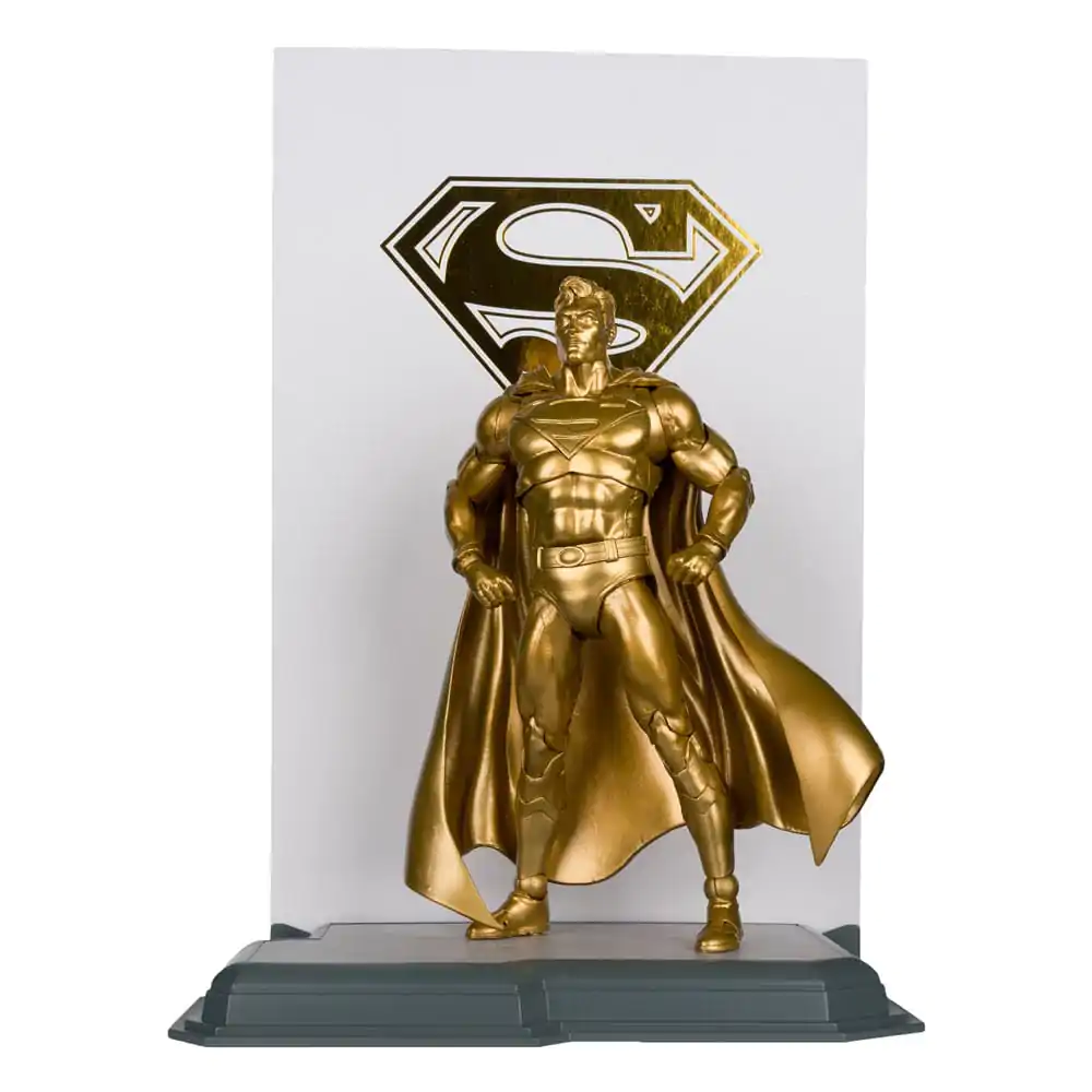 DC Multiverse akcijska figura Superman (Centennial Park Tribute Statue) Gold Label 18 cm fotografija izdelka