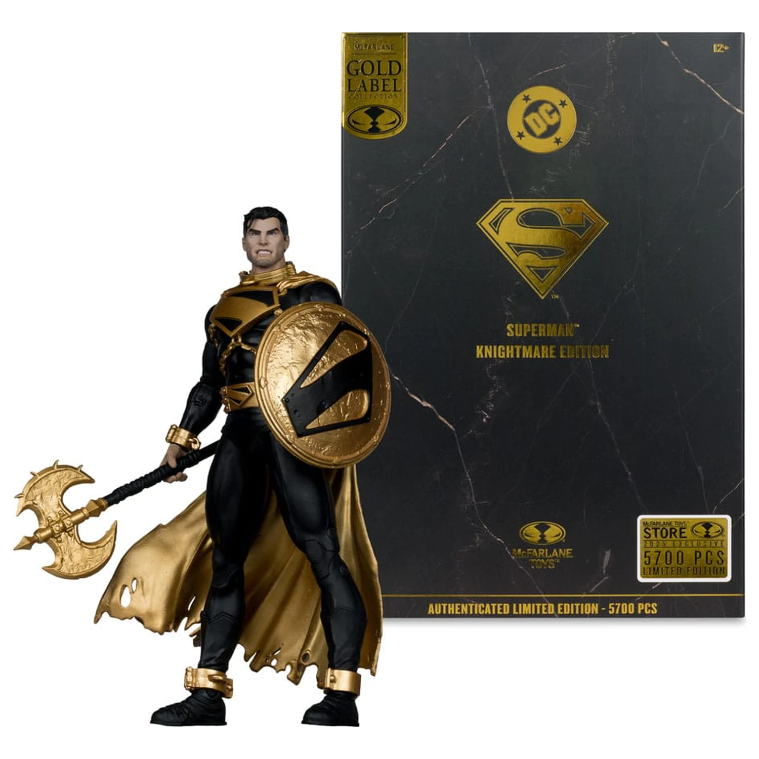 DC Multiverse akcijska figura Superman (Future State) (Knightmare) (Gold Label) 18 cm fotografija izdelka